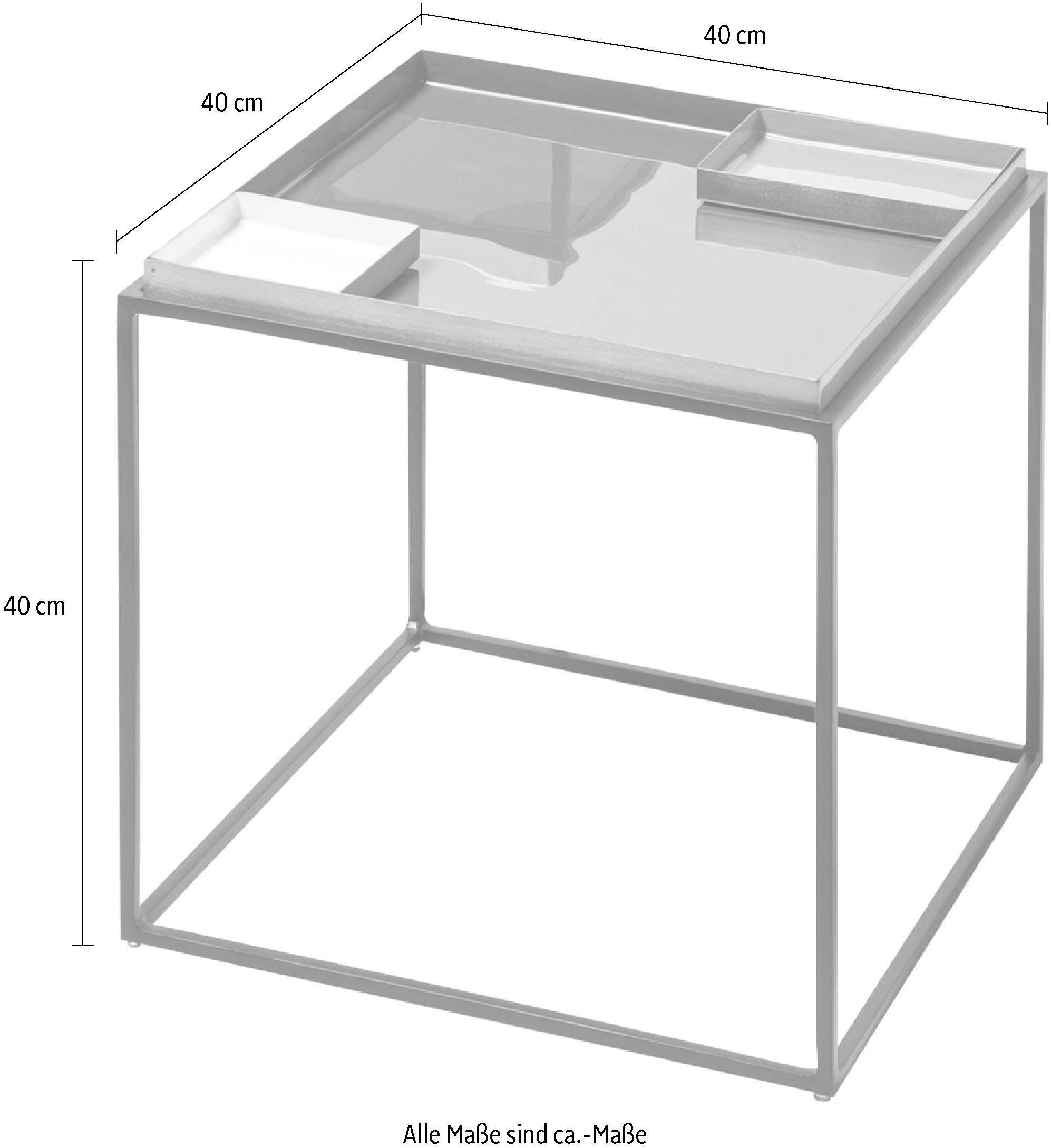 Tisch, 11 cm x 11 / Kayoom 11 2 Bunter x x x 15,8 2 Famosa, Schalenmaße: Beistelltisch