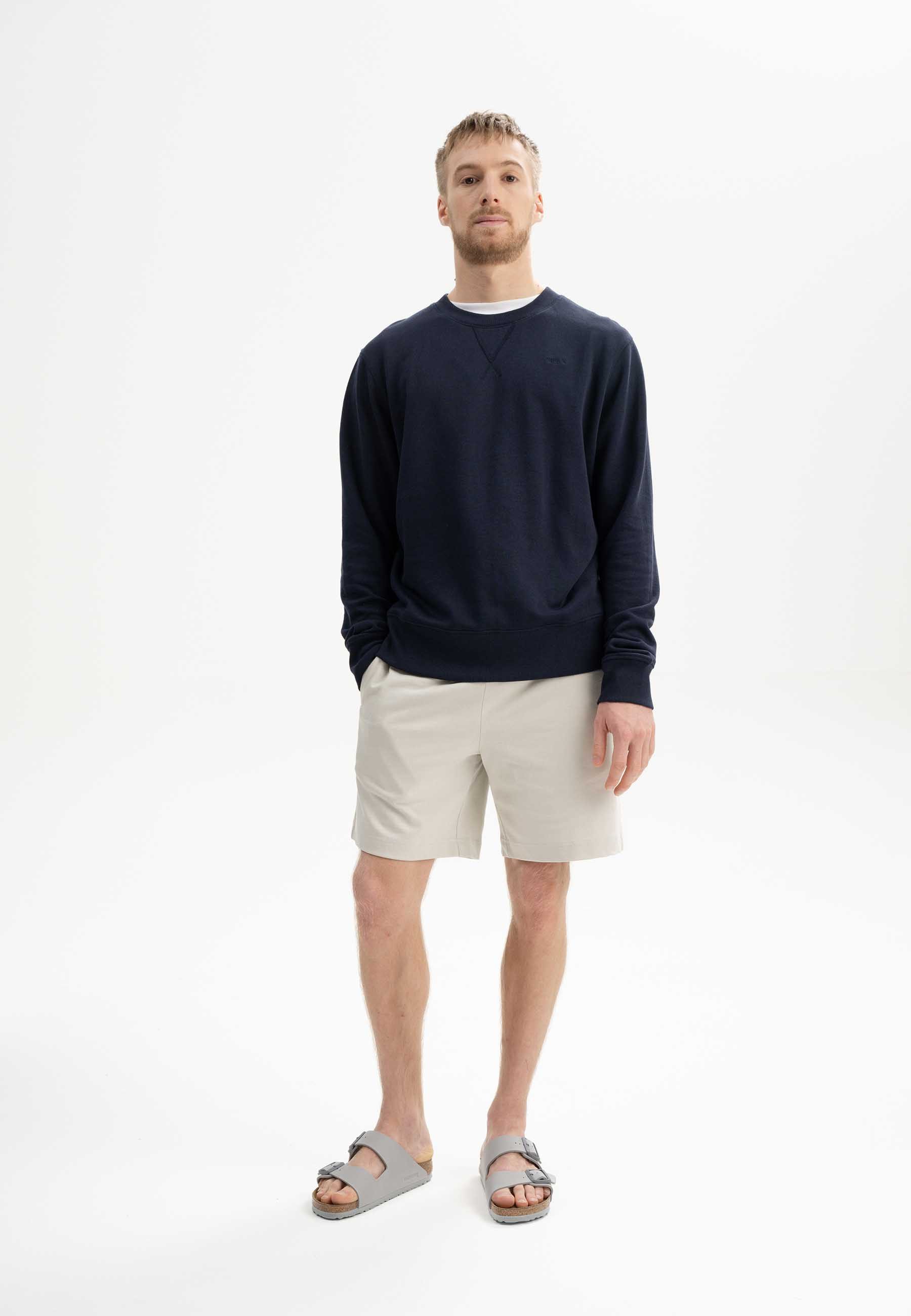 MELA Sweatshirt Sweatshirt Style ADIL Rundhalsausschnitt