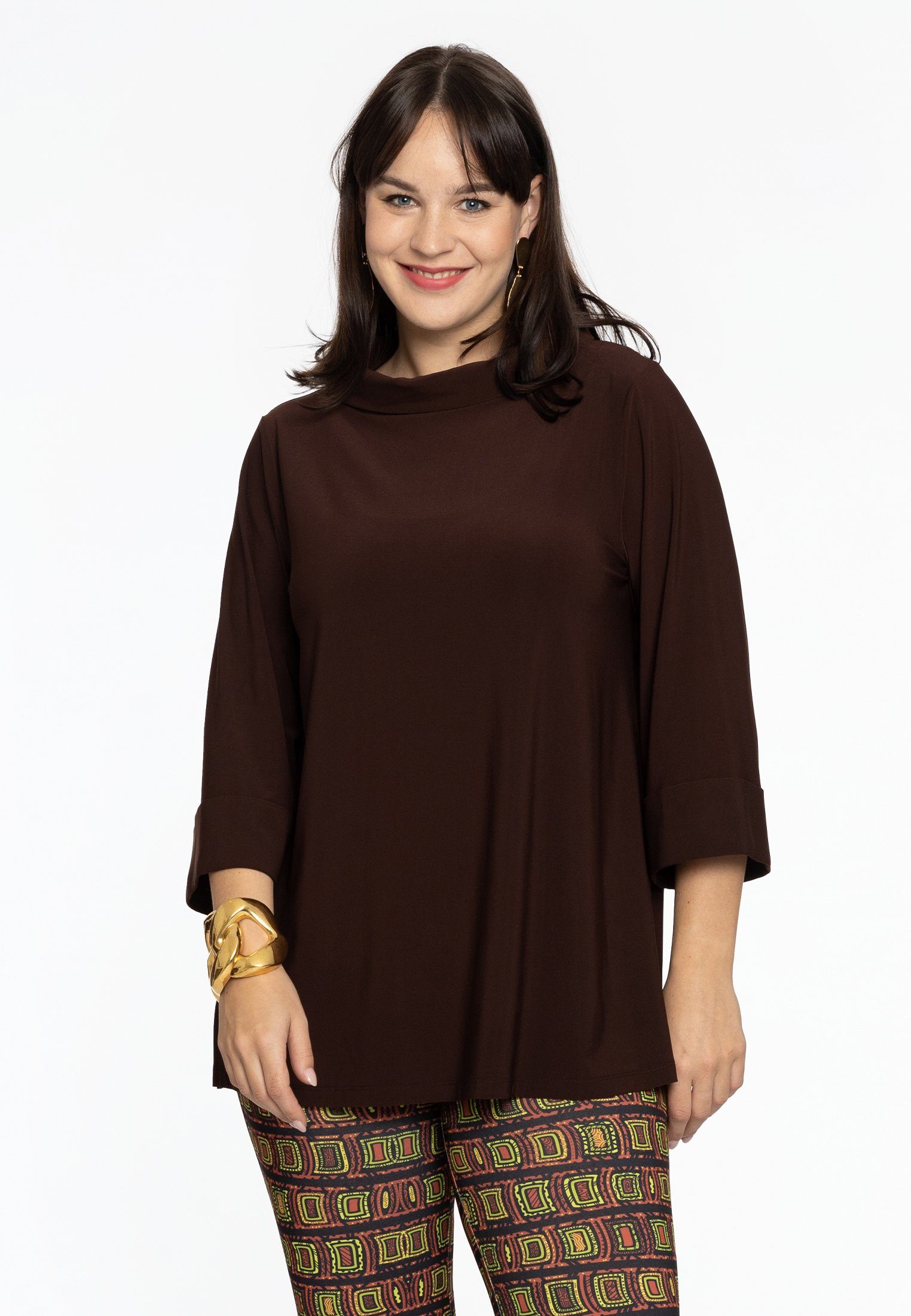YOEK Langarmshirt Damen Langarmshirt Große Größen günstig online kaufen