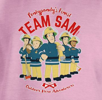 Shirtracer T-Shirt Team Sam Feuerwehrmann Sam Mädchen