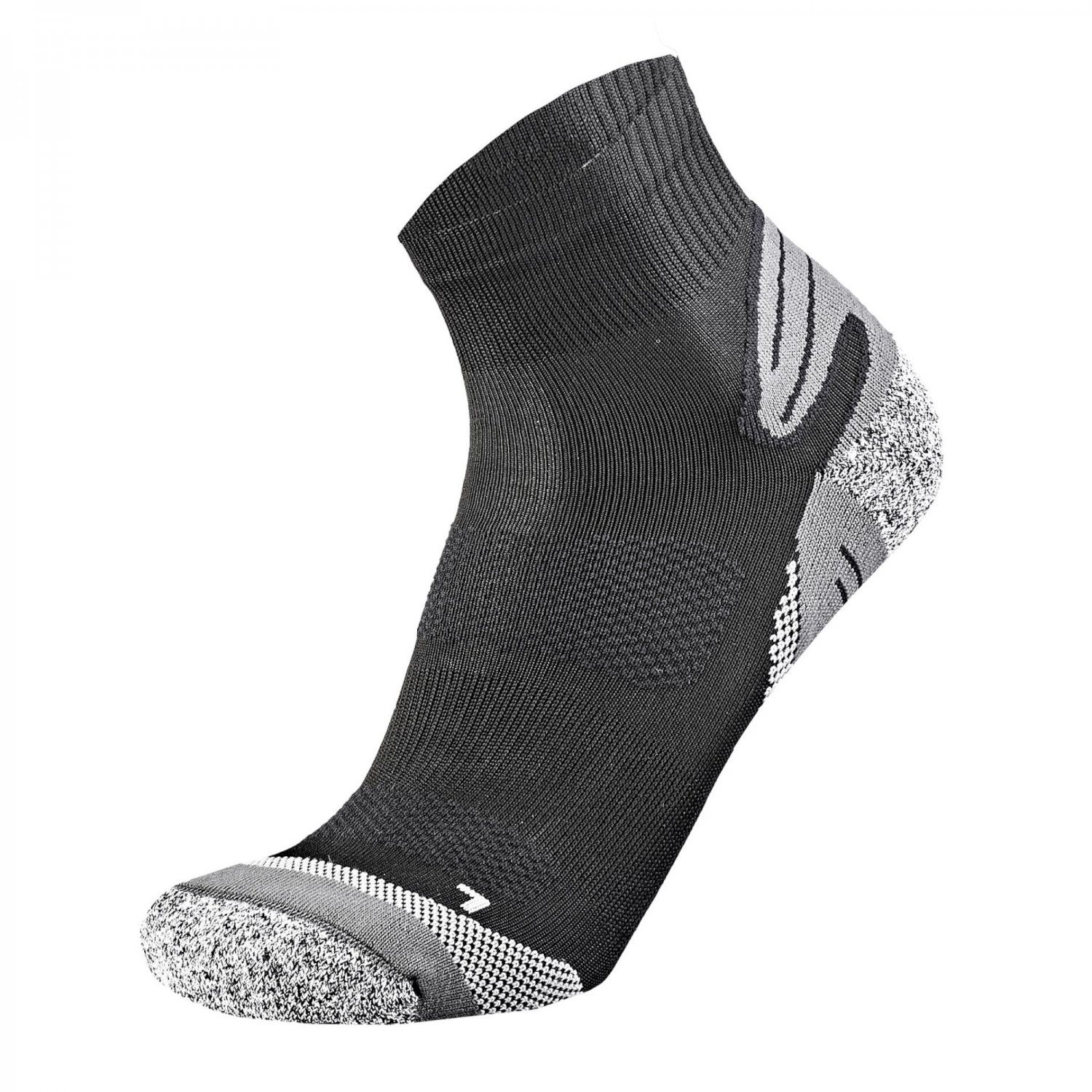 Areco Socken Funktionlaufsocke schwarz
