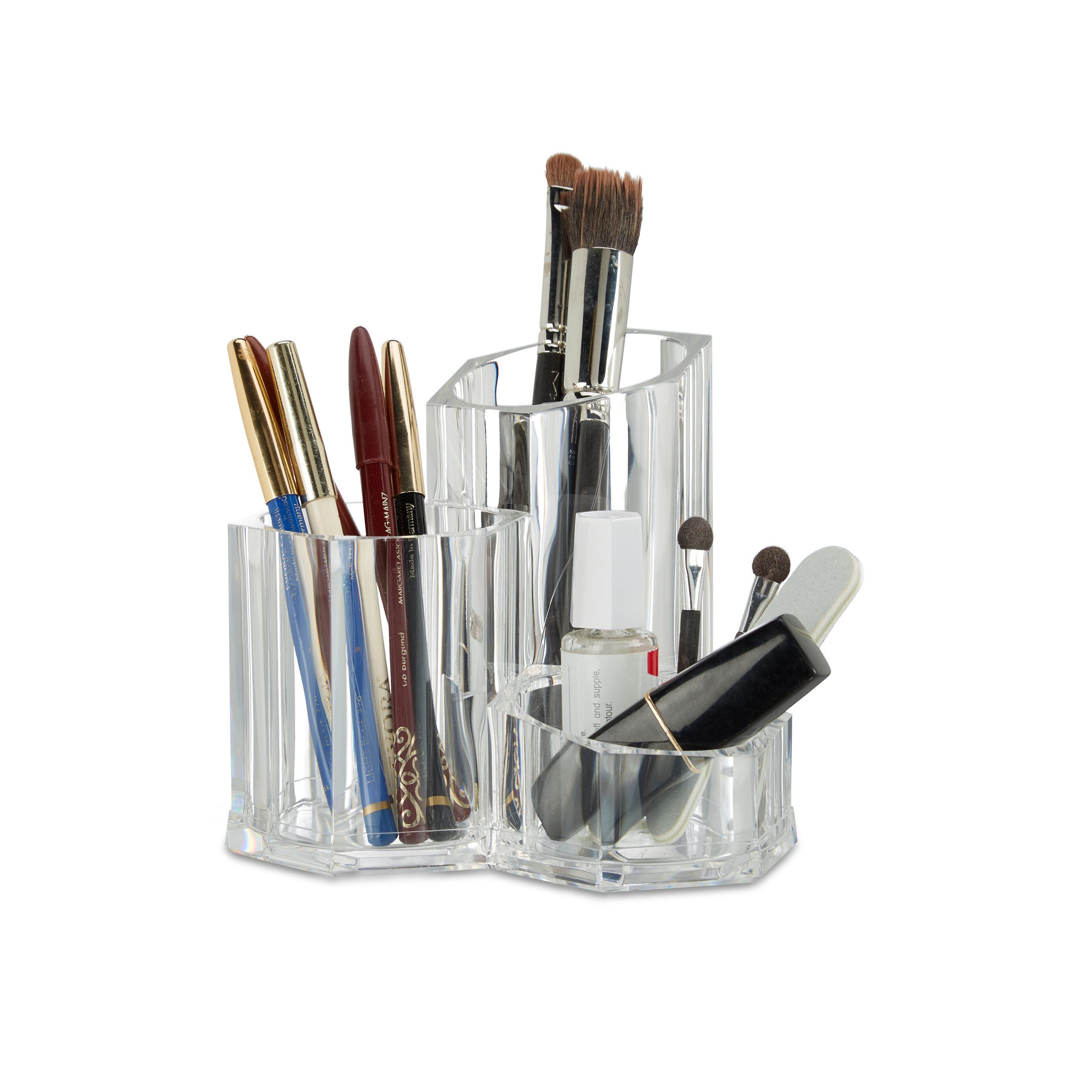 Make-Up Organizer Pinselhalter dreiteilig