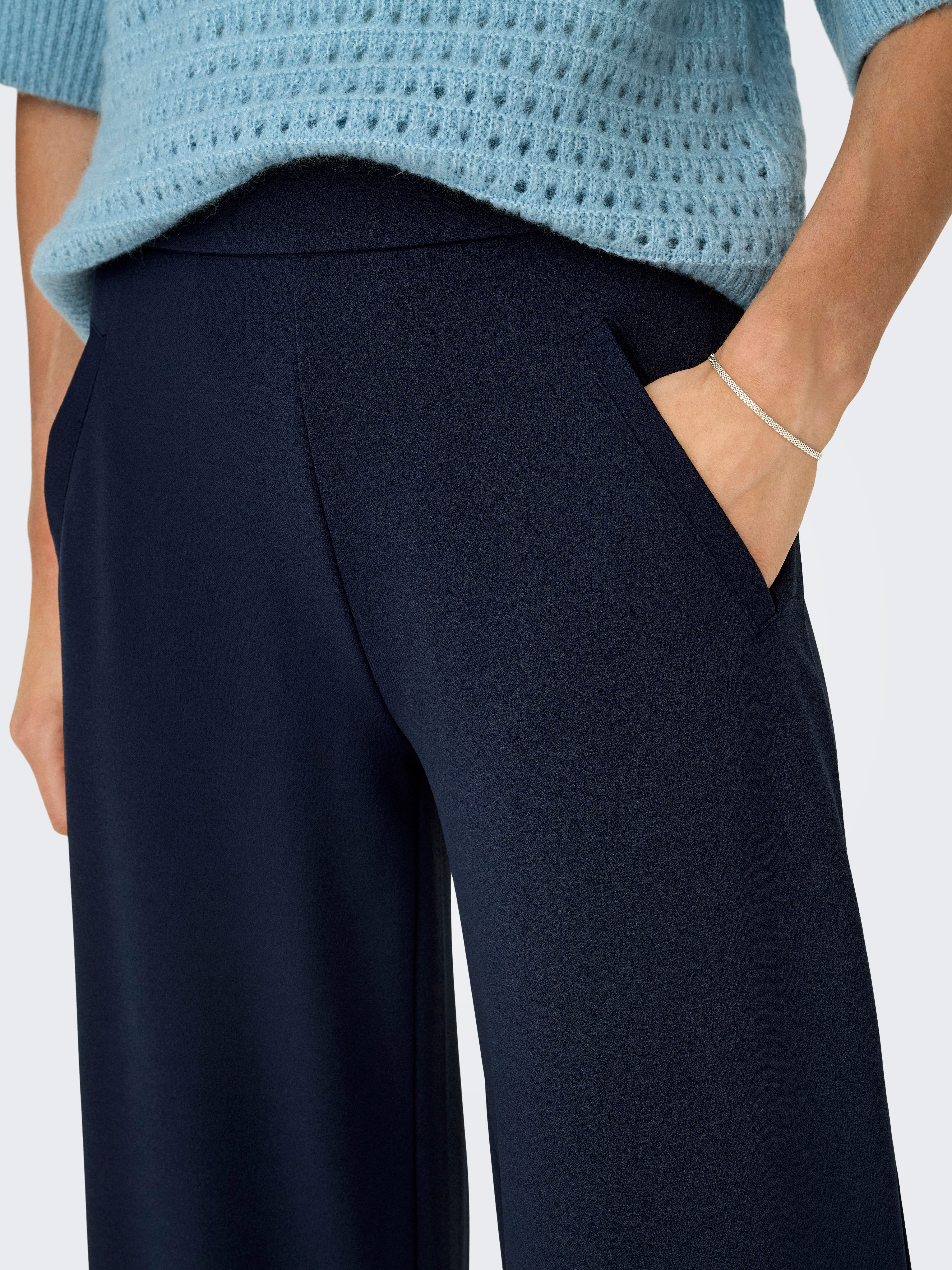 JDY Schlupfhose JDYLOUISVILLE CATIA WIDE PANT JRS NOOS Materialmix günstig online kaufen