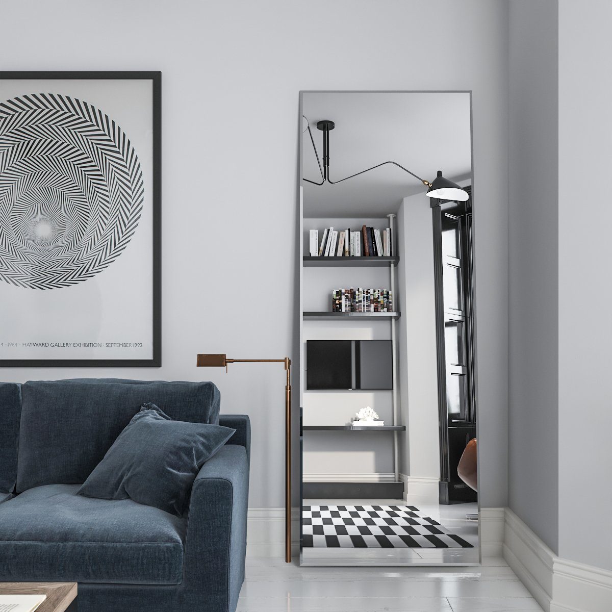 MySpiegel.de Wandspiegel Rahmenloser Kristallspiegel Steilfacette in 5mm St günstig online kaufen