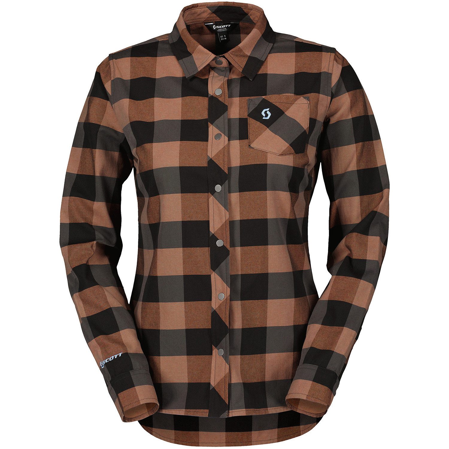 Scott Outdoorbluse Блузки W TRAIL FLOW CHECK L/SL SHIRT