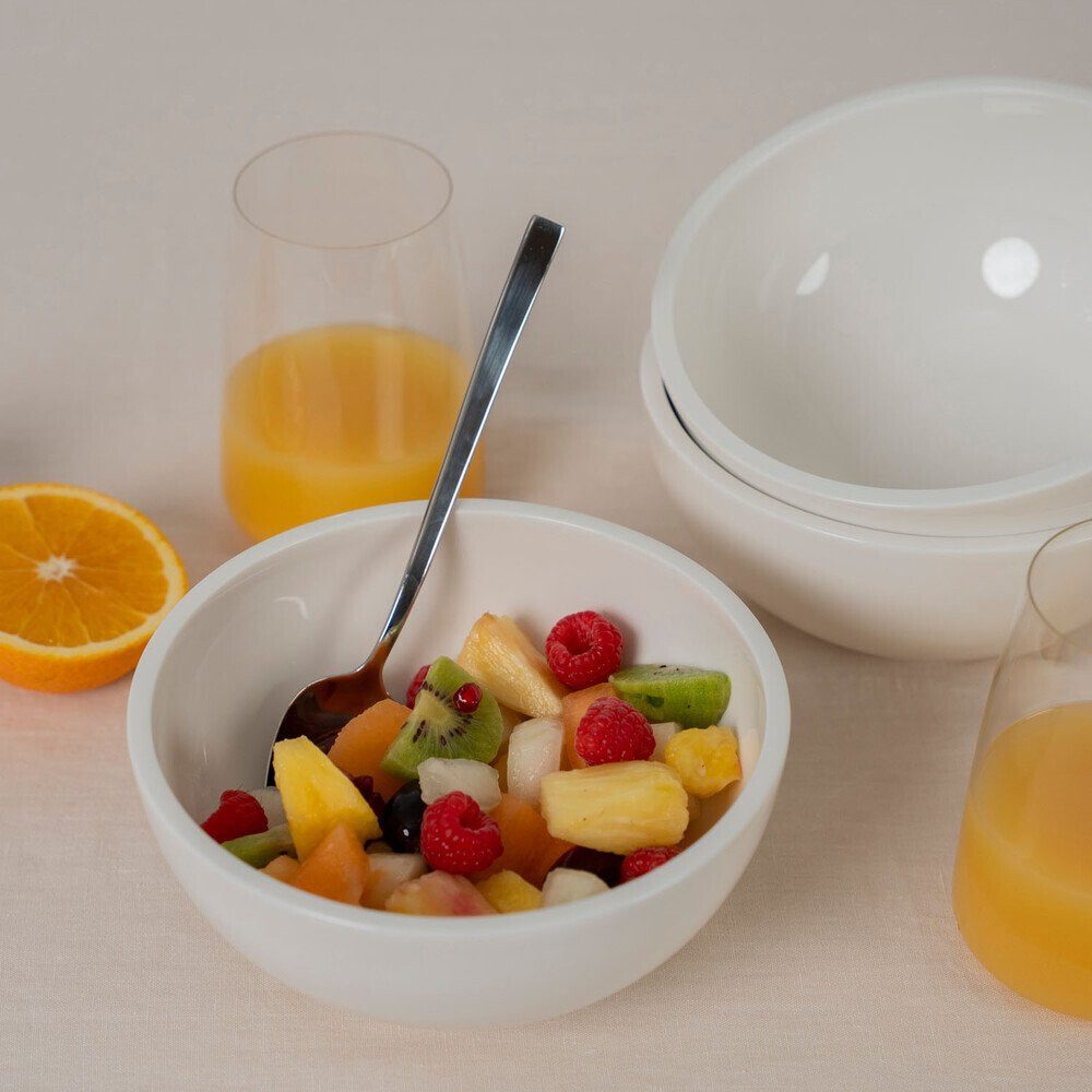 Villeroy & Boch Geschirr-Set Frühstücksset Artesano 18-tlg., Premium Porcelain, 18-teiliges Frühstücksset, Geschirrset, für 6 Personen