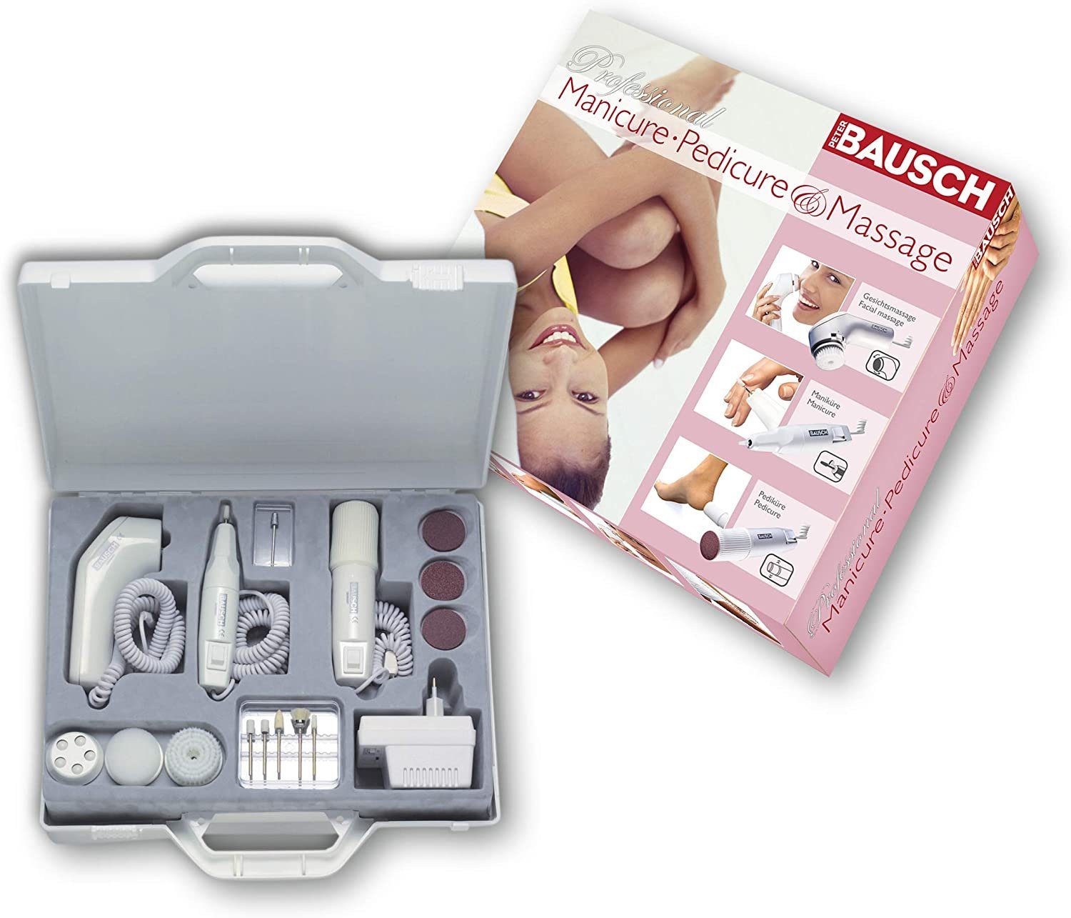 Beauty-Multigerät Das vollendete Trio - BASIC, PEDIPEEL + GESICHTSMASSAGEGERÄT, 0338