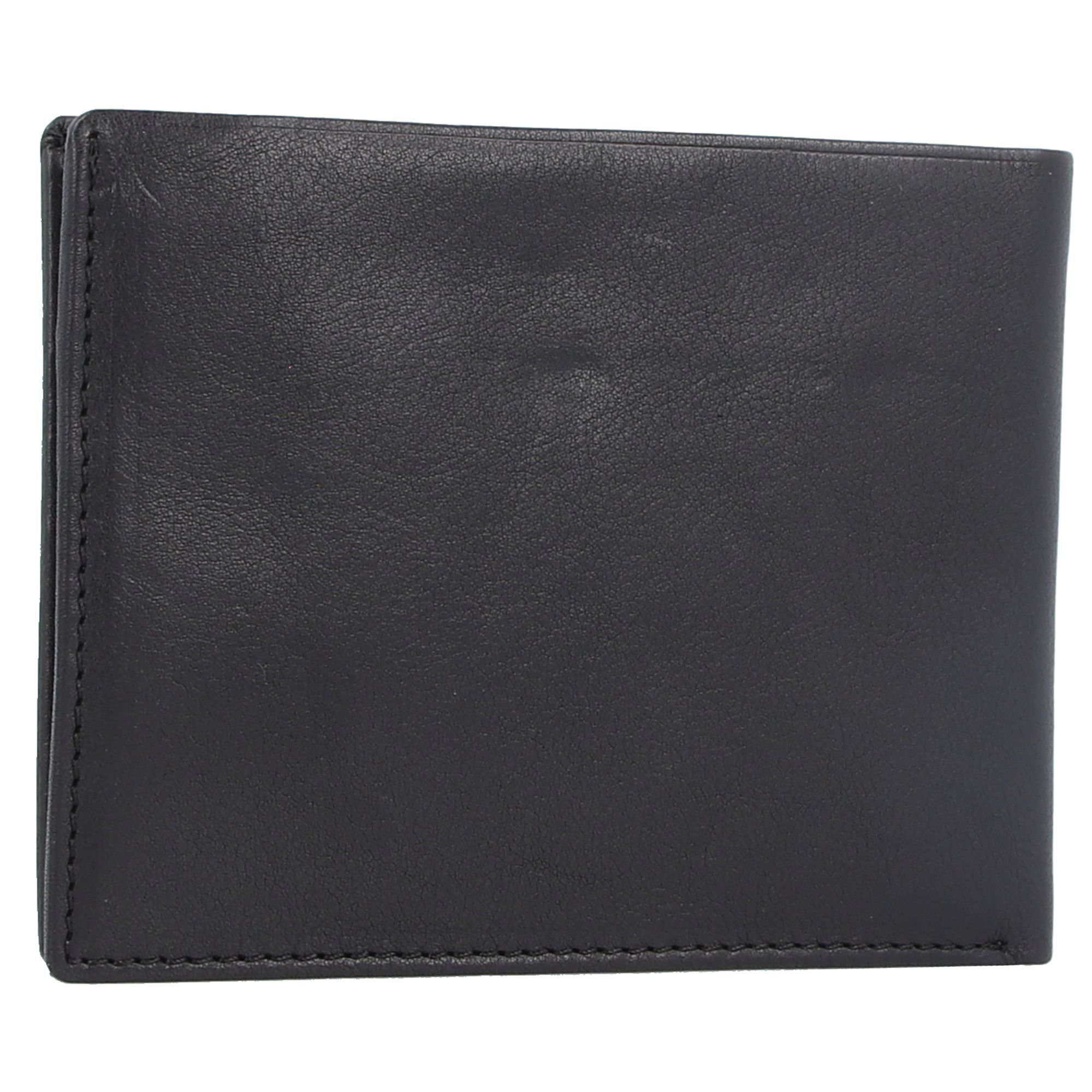 Harper, Geldbörse Piquadro black Leder