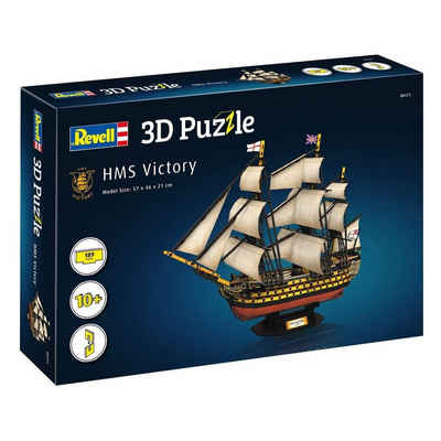 Revell® 3D-Puzzle Revell 00171 - 3D Puzzle, Flaggschiff HMS Victory, Puzzleteile