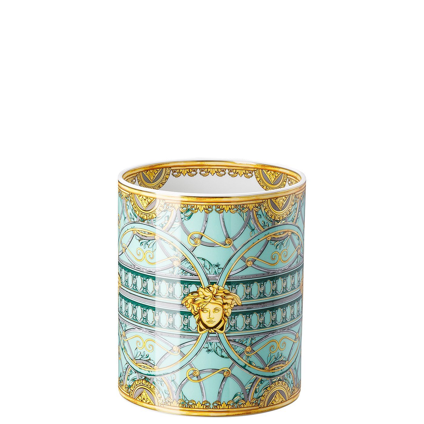 Vase Versace 18 Rosenthal Verde cm Scala Dekovase meets Palazzo