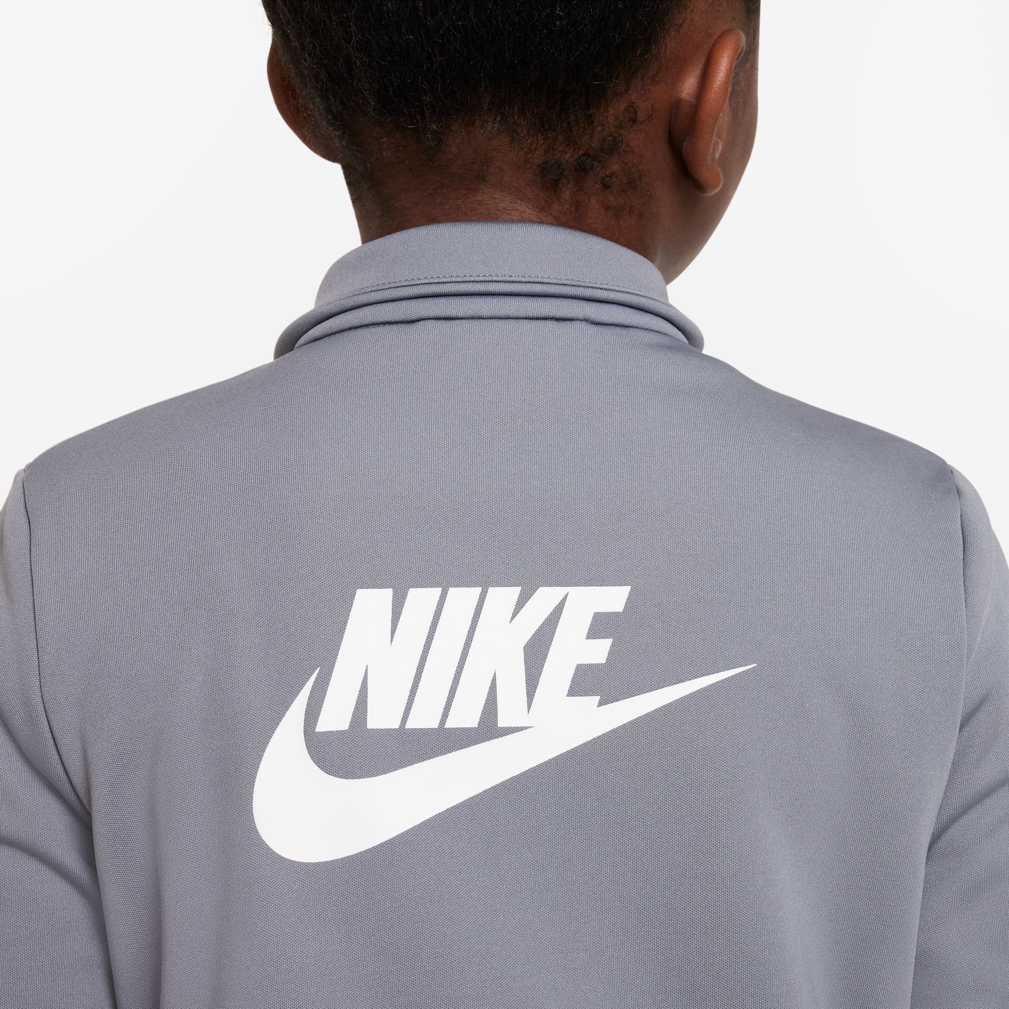 Sportswear TRACKSUIT KIDS' Trainingsanzug GREY/ANTHRACITE/WHITE BIG Nike SMOKE