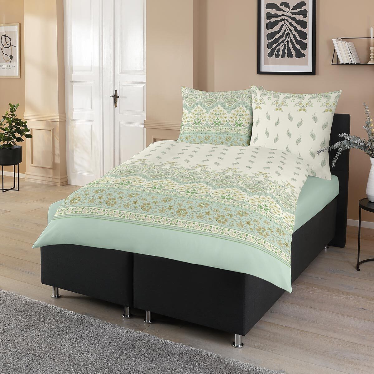 TRAUMSCHLAF Bettwäsche Jolie, Mako Satin, 2 teilig günstig online kaufen