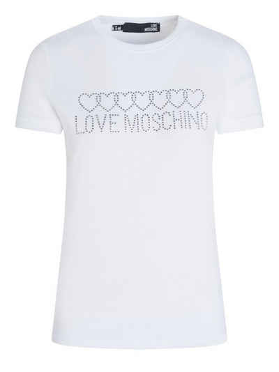 LOVE MOSCHINO T-Shirt Love Moschino Top weiss