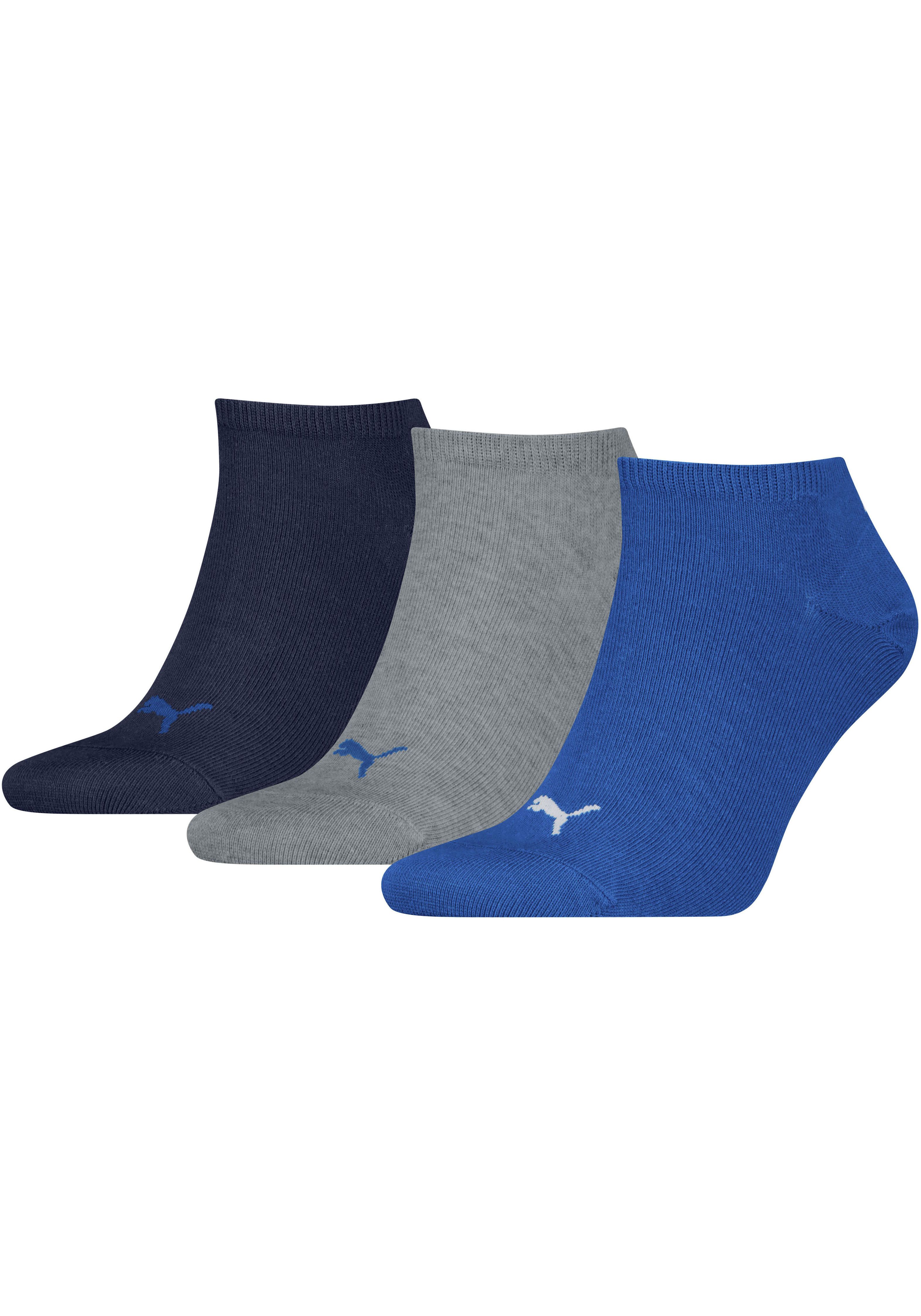 PUMA Sneakersocken PUMA UNISEX SNEAKER PLAIN 3P (3 Paar) mit kleinem Logo