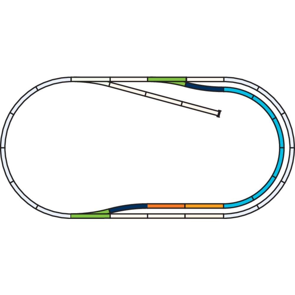 Modelleisenbahn-Set H0 Gleis-Ergänzungs-Set