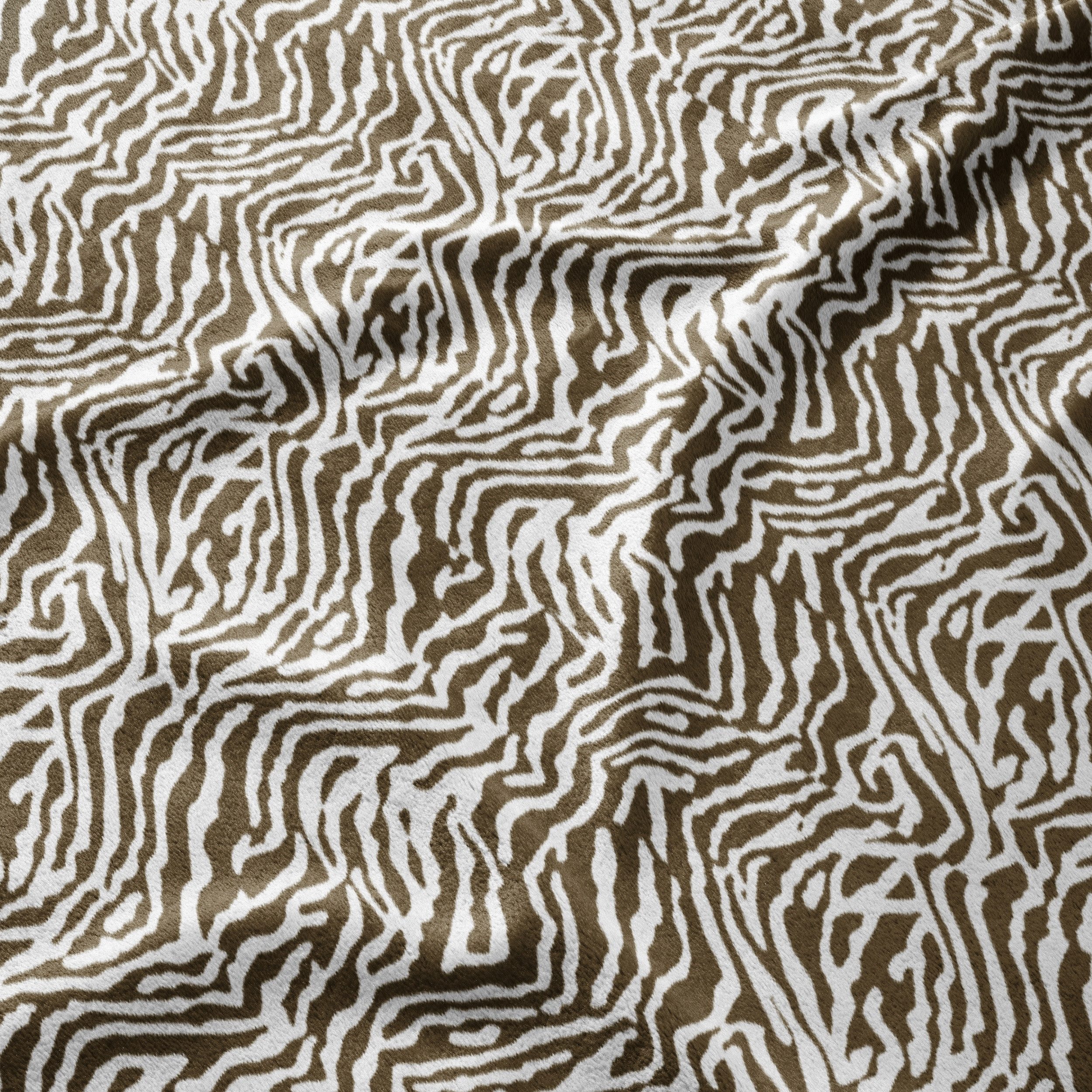 Leonado Vicenti Bettwäsche 135x200 cm kuschelig warm, Fleece, 4 teilig, weich und flauschig mit Leopardenmuster – Bild 4 von 5