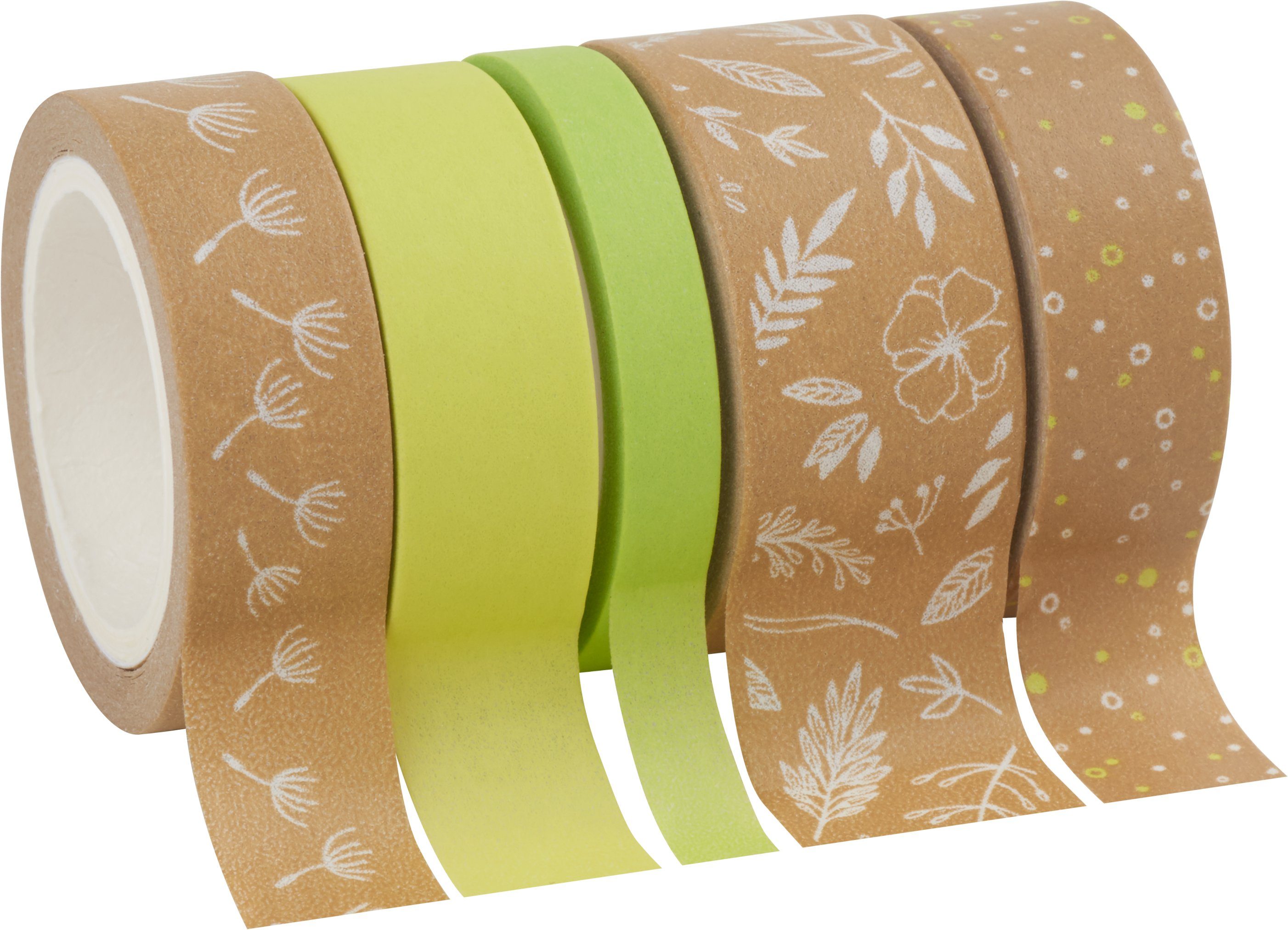 Heyda Klebeband Blätter 5 Stück