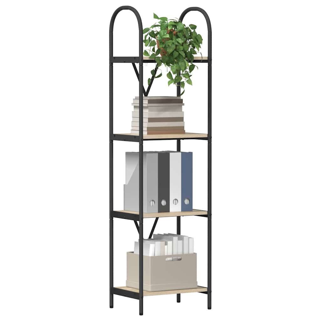 vidaXL Bücherregal Regal Sonoma-Eiche 40 x günstig online kaufen