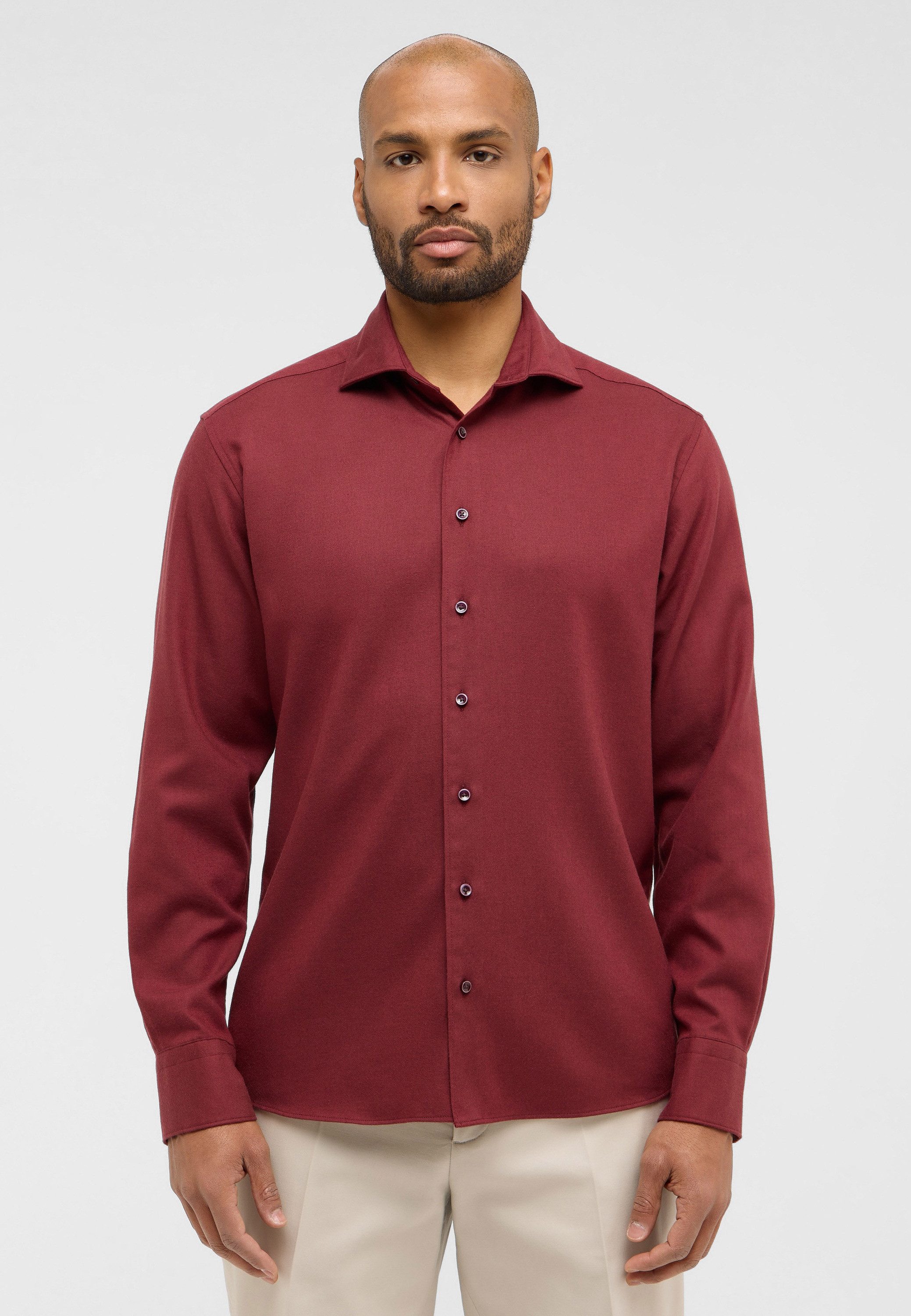 Eterna Langarmhemd MODERN FIT EASY IRON günstig online kaufen