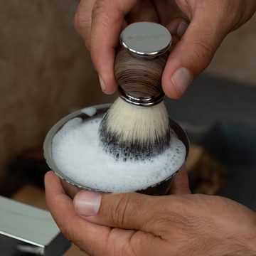 Störtebekker Rasierset Rasurpflege Set Premium - Rasierhobel Silber
