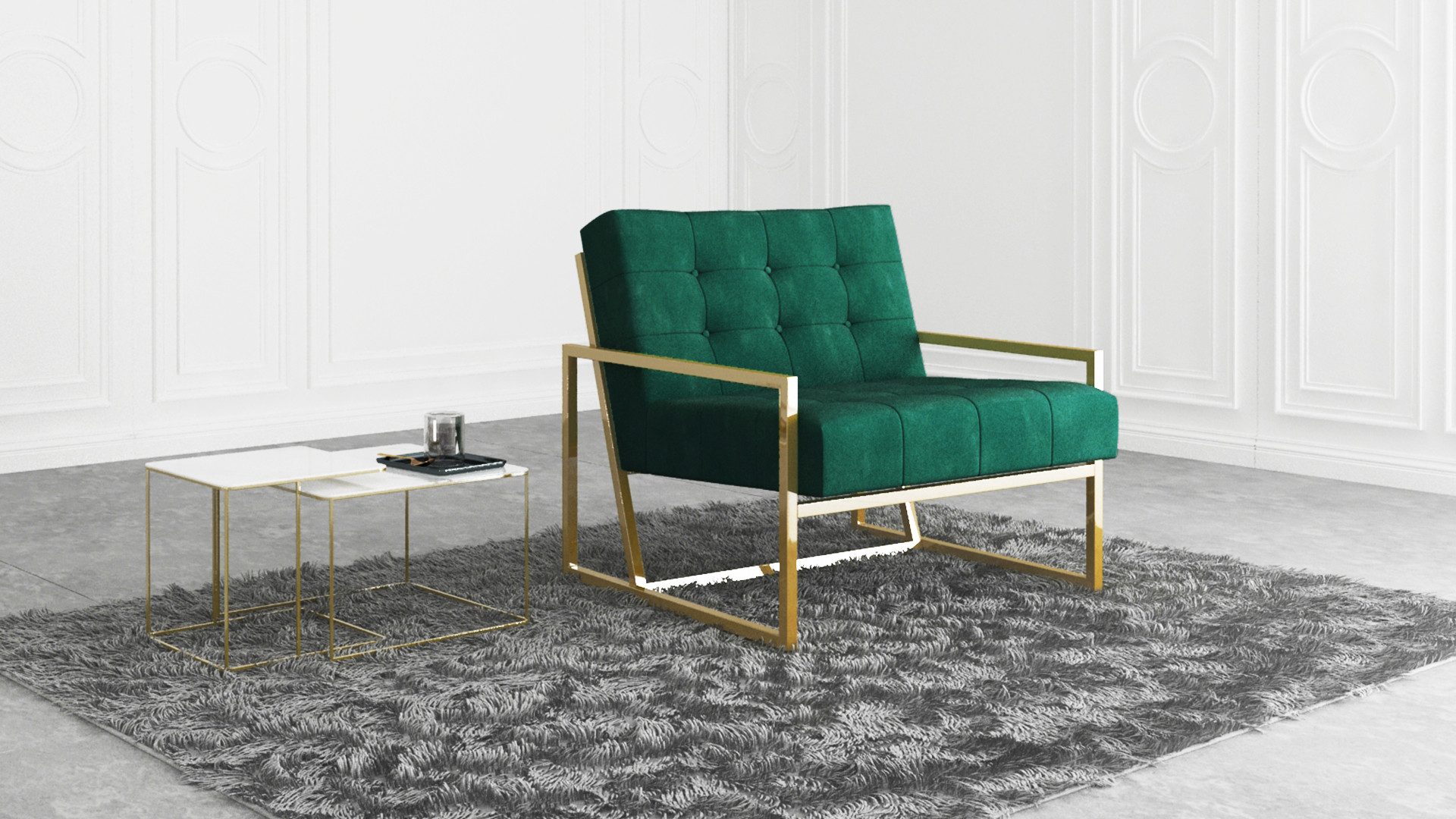 S-Style Möbel Loungesessel Tampa mit Metall günstig online kaufen