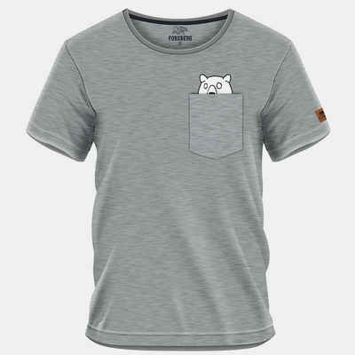 FORSBERG T-Shirt FORSBERG HALVARSON T-Shirt grau