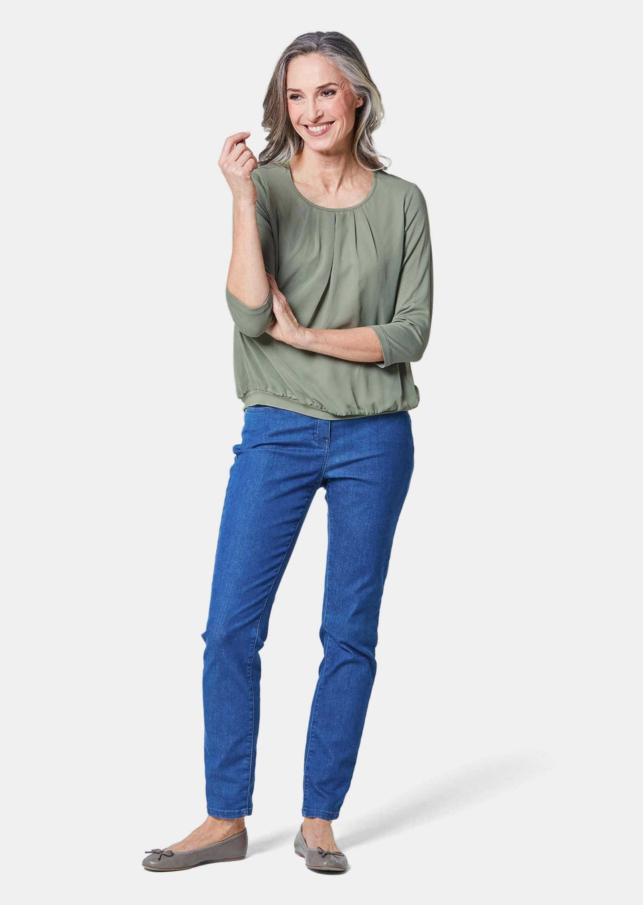 GOLDNER Shirtbluse Gepflegtes Shirt in eleganter günstig online kaufen