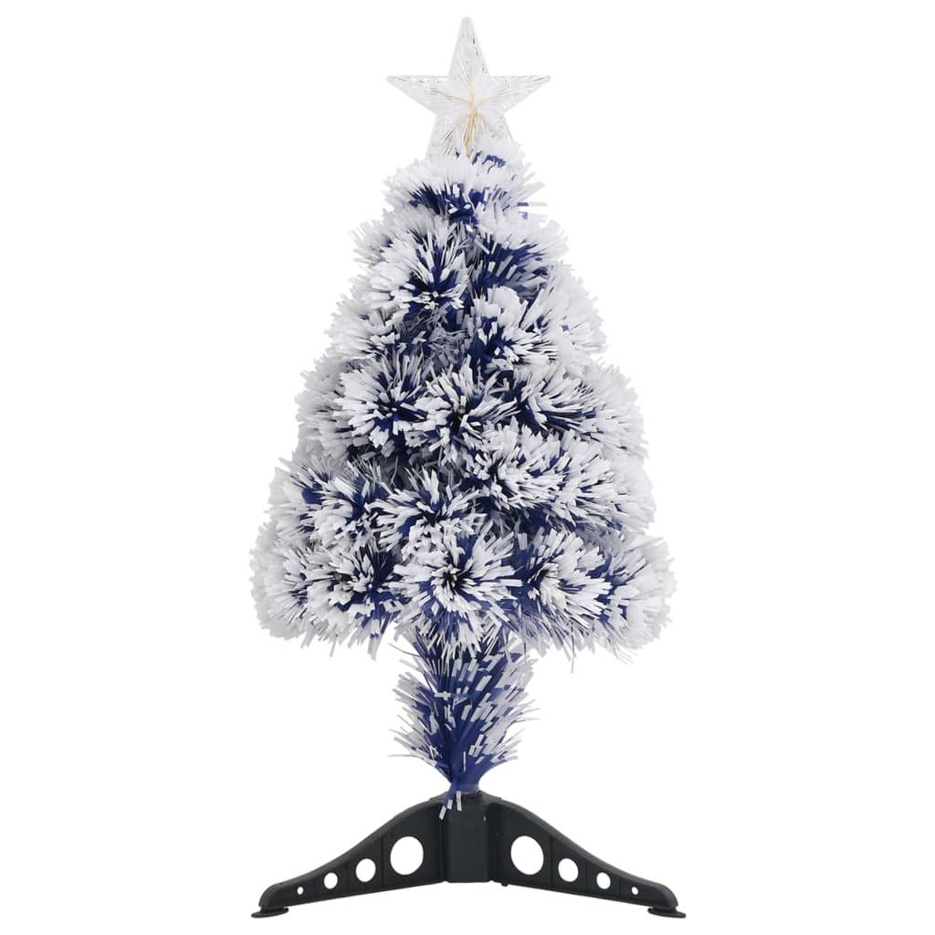 vidaXL Künstlicher Weihnachtsbaum Künstlicher Weihnachtsbaum mit Beleuchtung 64 cm Glasfaser