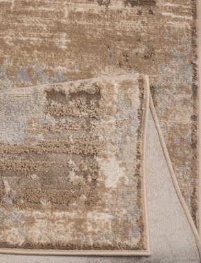 Teppich Hamsa, Leonique, rechteckig, Höhe: 9 mm, dezenter Glanz, Schrumpf-Garn-Effekt, im Vintage-Look, dichte Qualität