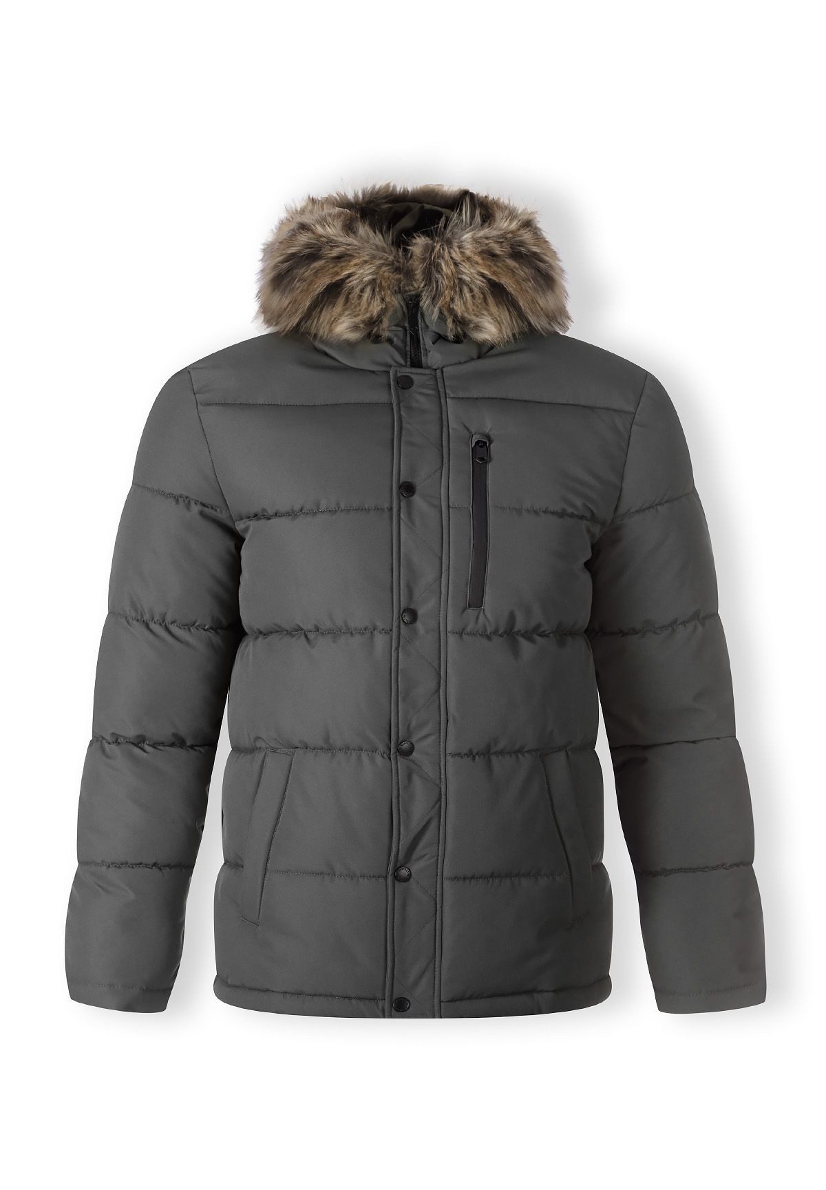 Respect Winterjacke Gefütterte Jacke mit Fellimitat (XS-XXL) günstig online kaufen