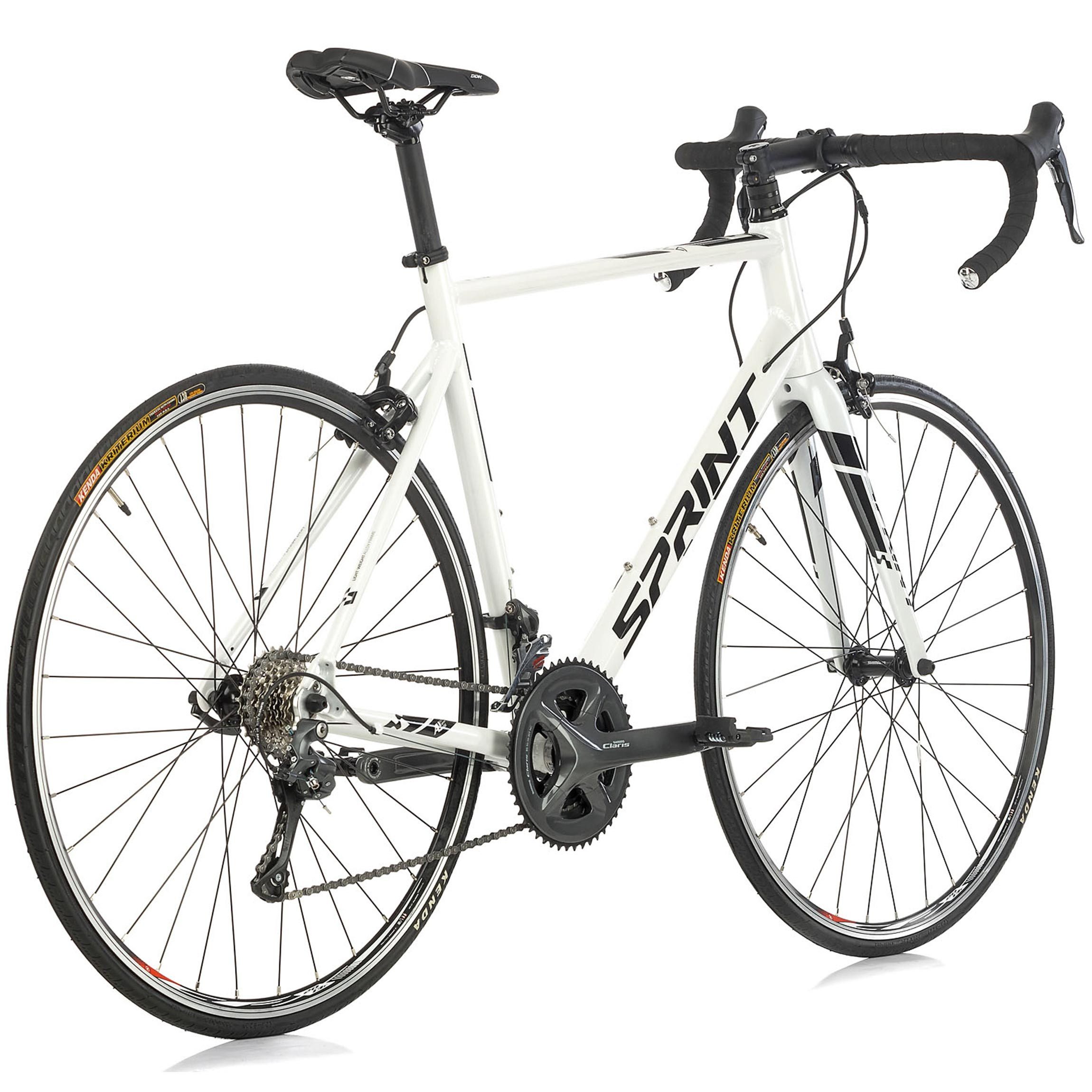 Airtracks Rennrad 28 Herren Rennrad SPRINT MONZA RACE Fahrrad CARBON GABEL 2x8, 16 Gang SHIMANO CLARIS RD-R2000 Schaltwerk, Kettenschaltung, High End Renn Fahrrad - Rahmenhöhen 51 cm 53 cm 55 cm - Modell 2026
