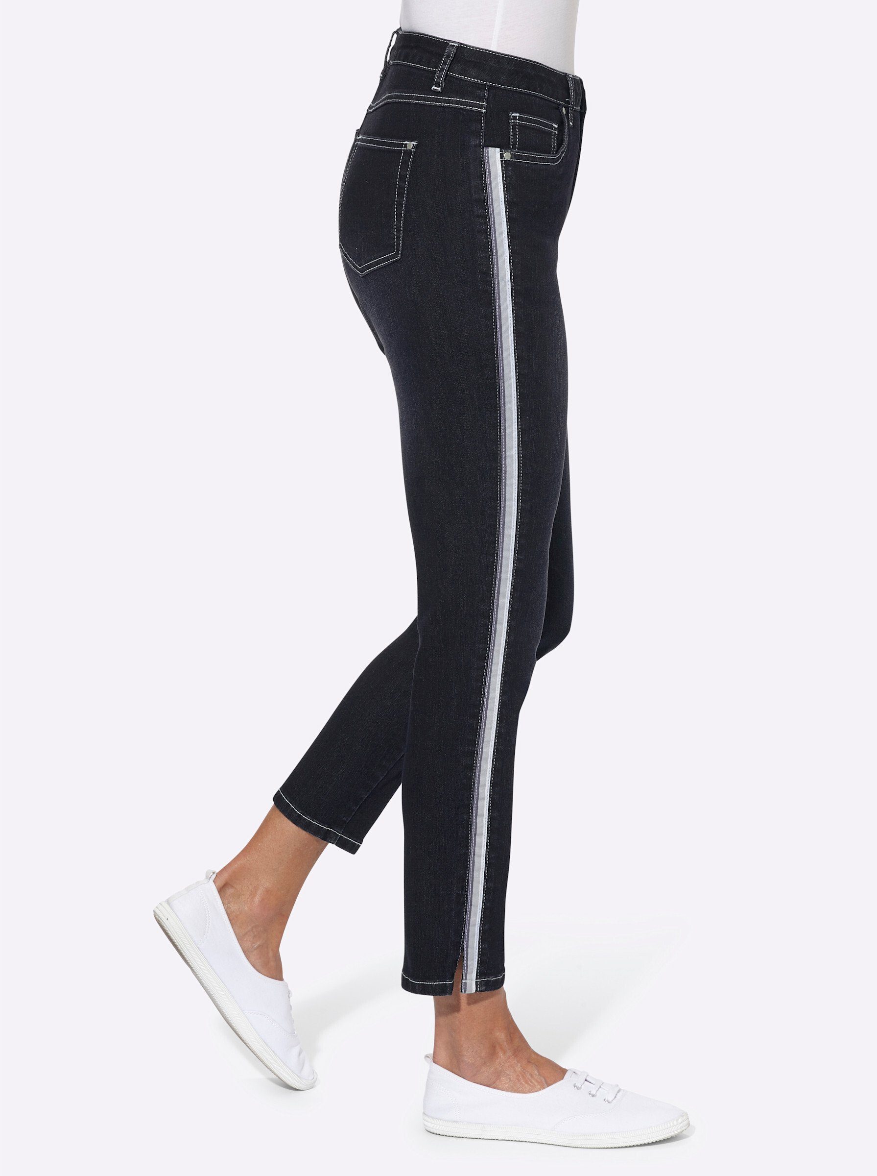 Witt Jeansshorts 7/8-Jeans leicht vertieft – Bild 2 von 3