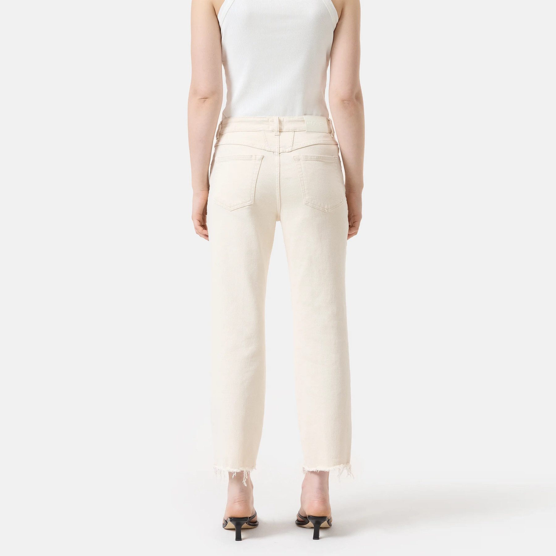 CLOSED 5-Pocket-Jeans CLOSED Jeans MILO Mid Waist - Ivory