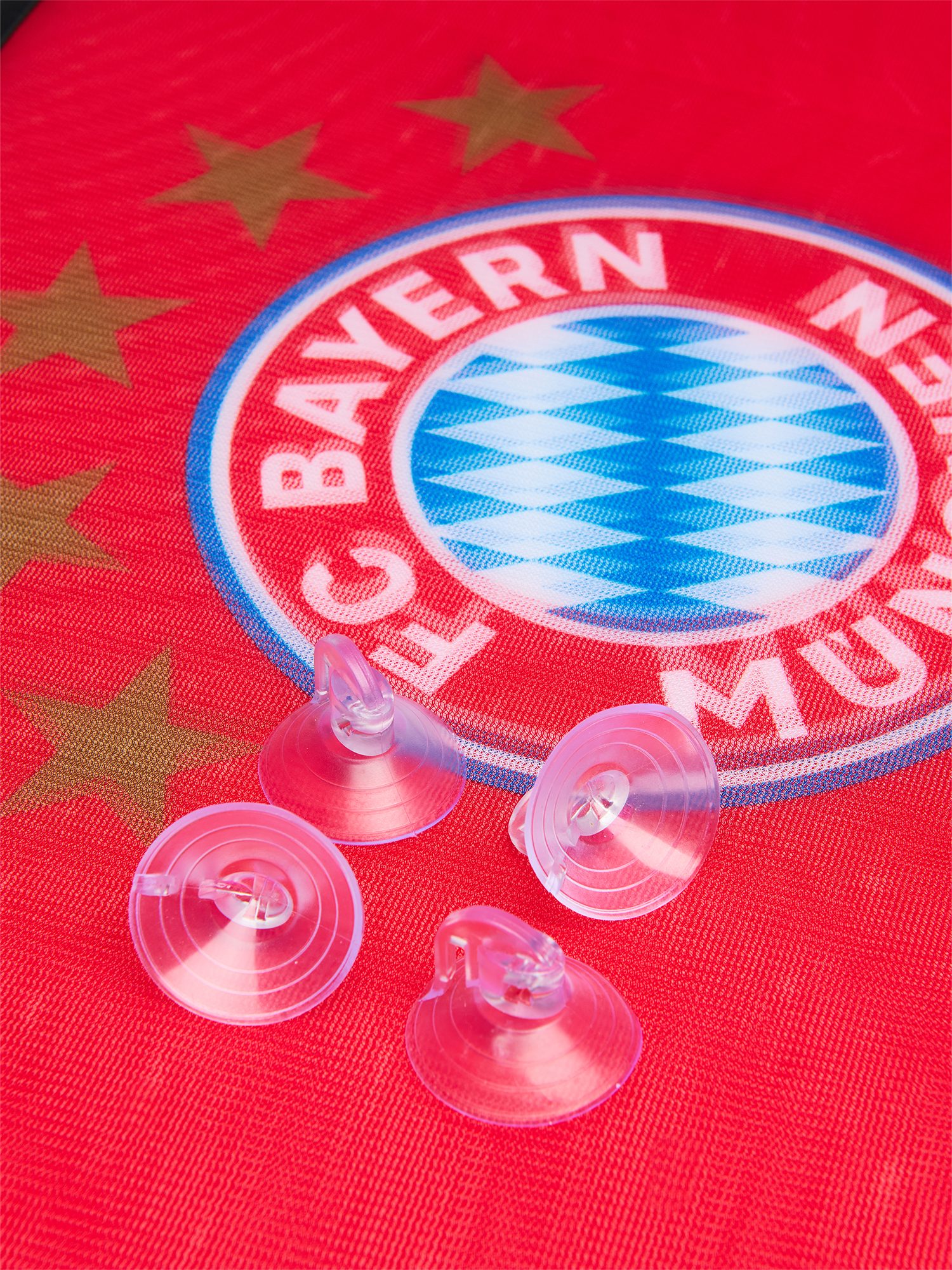 FC Bayern München Autosonnenschutz FC Bayern München Sonnenblende I Sonnenschutz I Auto I 2er-Set I Rot, 36.000 x 44.000 cm – Bild 2 von 3