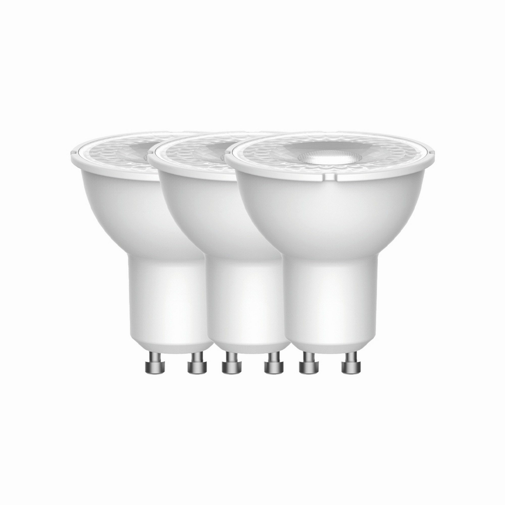 ENERGETIC LED-Leuchtmittel GU10 Spot 3-pack PAR16 Strahler 2700K 230Lm 36°, GU10, warmweiss