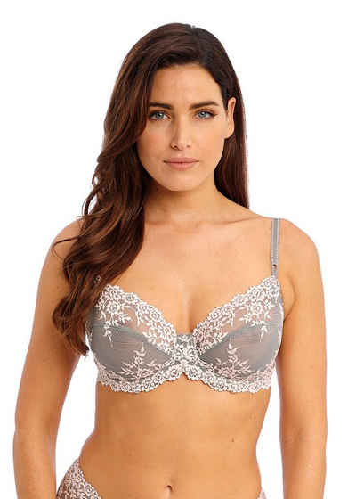 Wacoal Bügel-BH Wacoal Bügel-BH Embrace Lace WA065191086 crystal pink (1 Stück, 1-tlg., 1 Stück) Körbchen aus Stretch-Spitze