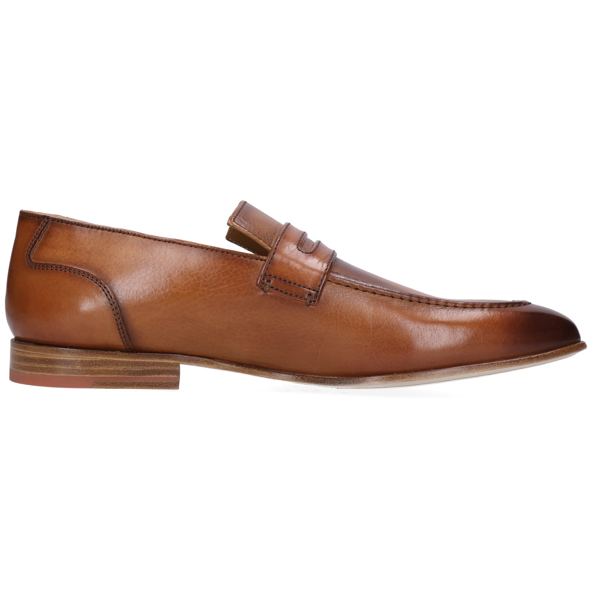 Melvin & Hamilton Santo 4 Leder-Loafers für Herren Loafer Flache Absätze, Echtes Leder, Vegetabile Gerbung