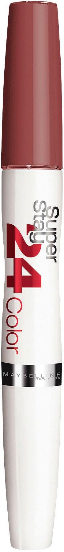 MAYBELLINE NEW YORK Lippenstift SUPER STAY 24H LIPPENSTIFT, für perfekten Halt – bis zu 24H lang