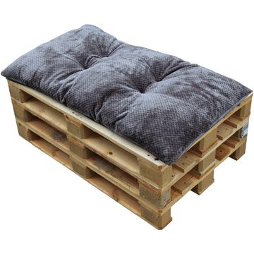 Bestlivings Dekokissen, Palettenkissen 70x120cm, Chillkissen, Paletenauflage, Relaxkissen, Palettensofa