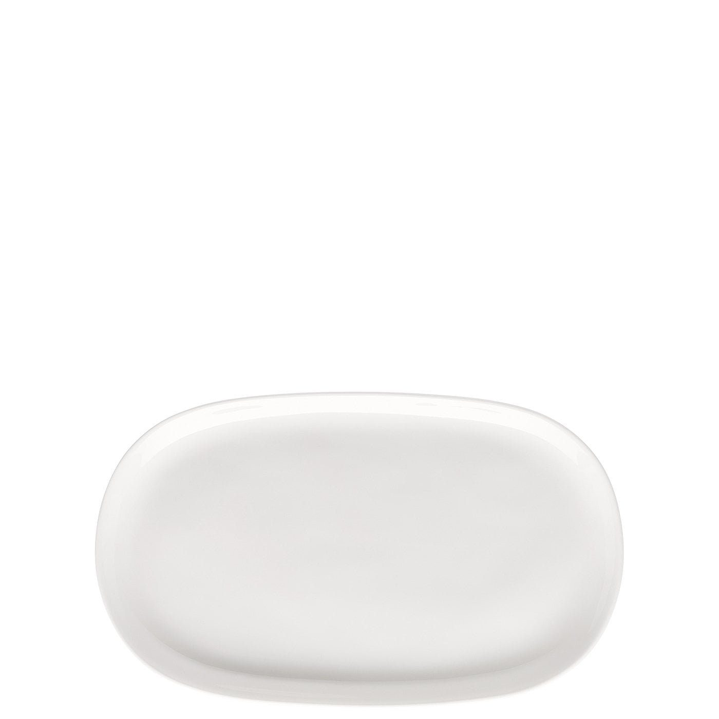 Rosenthal Tablett Jade Weiß Milch-/Zucker-Tablett, Porzellan, (1-tlg)