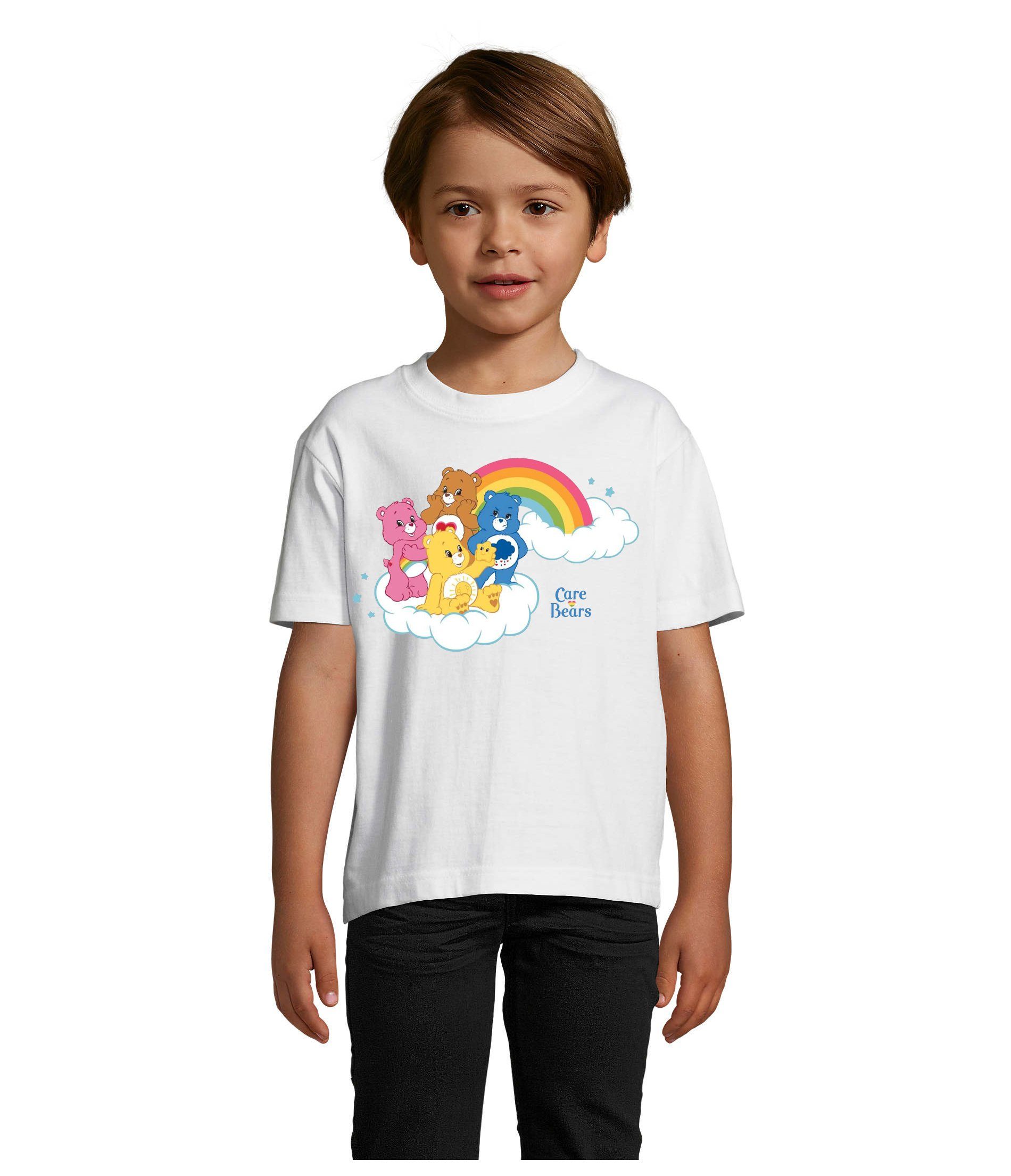 Bärchis Brownie T-Shirt Hab-Dich-lieb Bears Blondie Weiss Wolkenland Care Glücksbärchis & Kinder