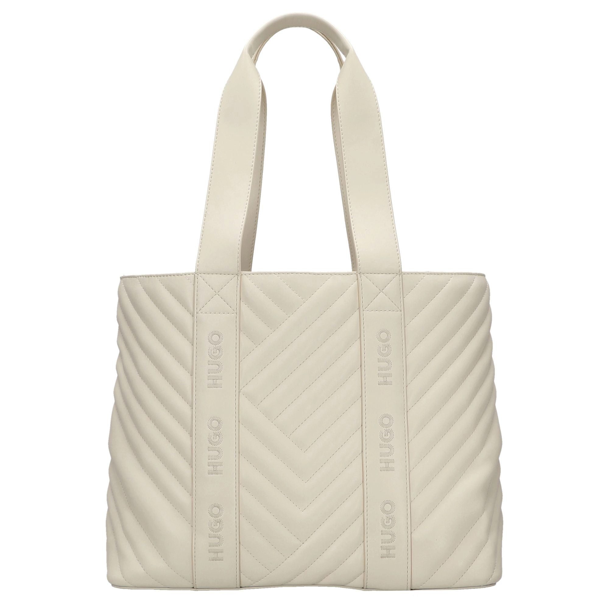HUGO Handtasche Women's Becky - Shopper 35 cm (natural)