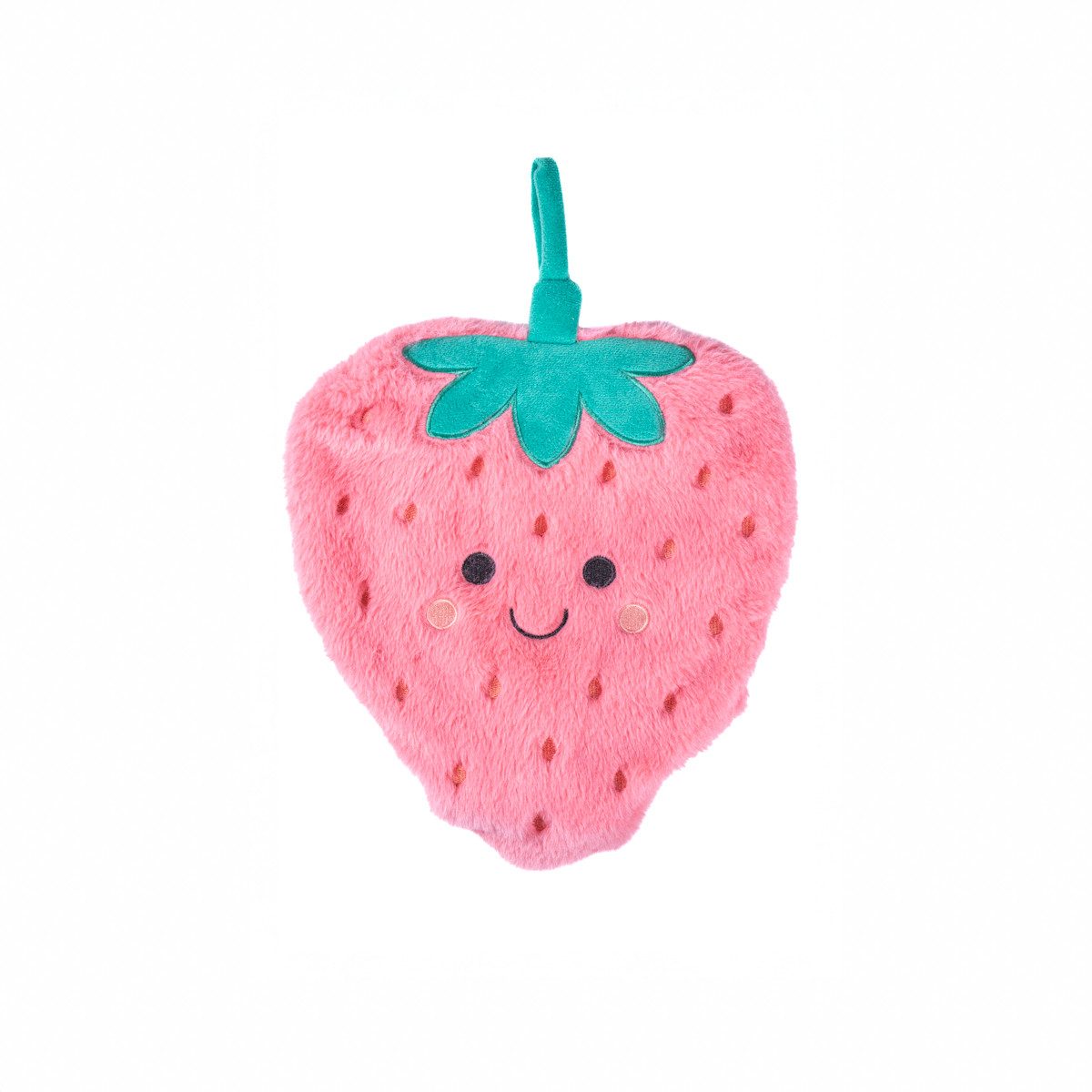 Sass & Belle Wärmflasche Strawberry Erdbeere, (Bettflasche, 2-tlg., ca. 35 x 25 cm), perfekt für abendliches Kuscheln