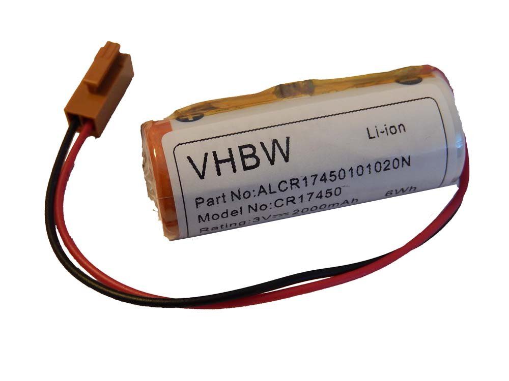 vhbw kompatibel mit Le Blond 77 CNC Router Akku Li-Ion 2000 mAh (3 V)