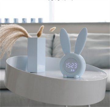 Bifurcation Wecker Smart Sensor Nachtlicht Kaninchen magnetischer stiller Wecker
