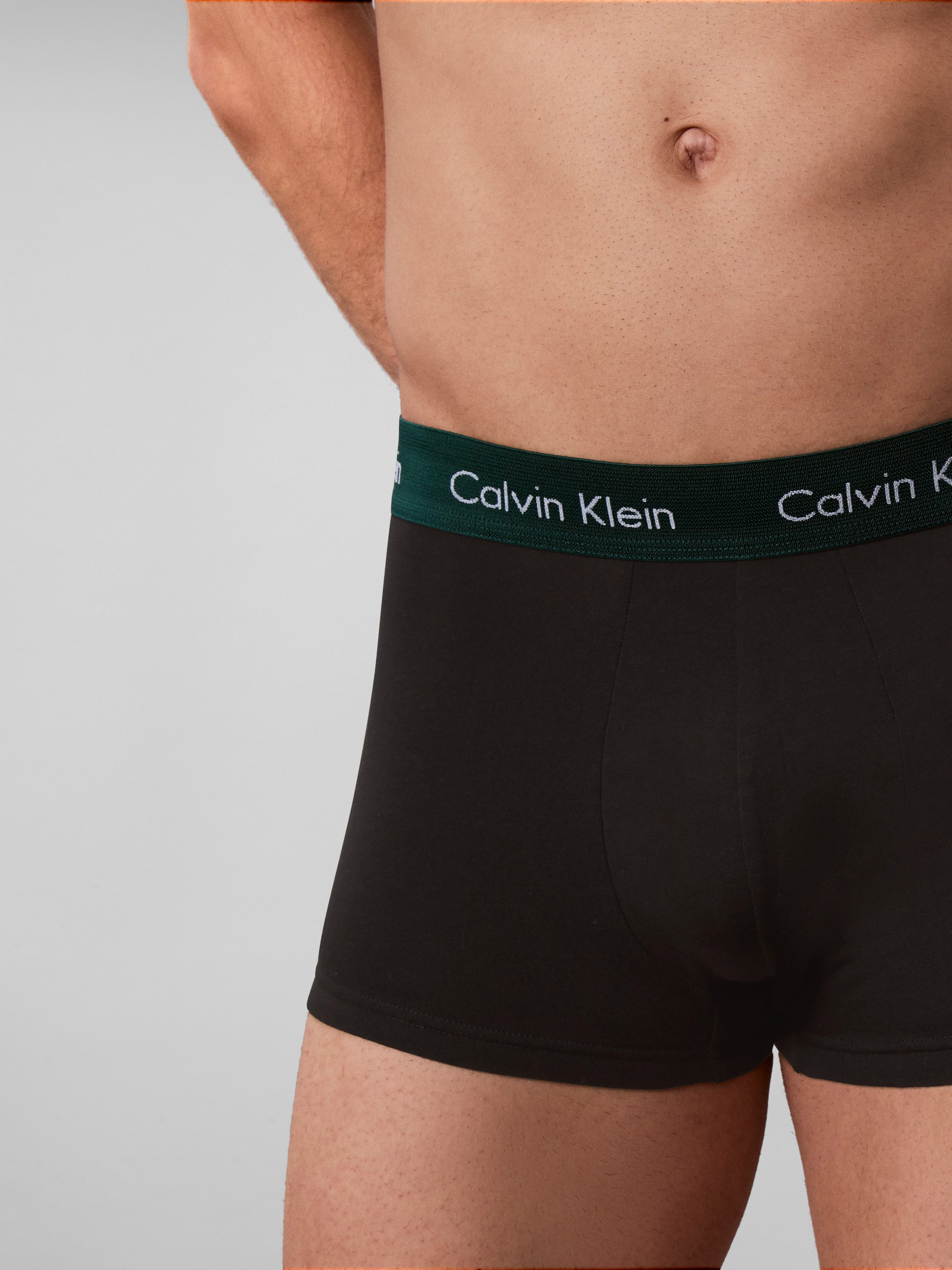 Calvin Klein Underwear Trunk LOW RISE TRUNK 5PK (Packung, 5er-Pack) mit Logo-Elastikbund (5 Stück) – Bild 3 von 5