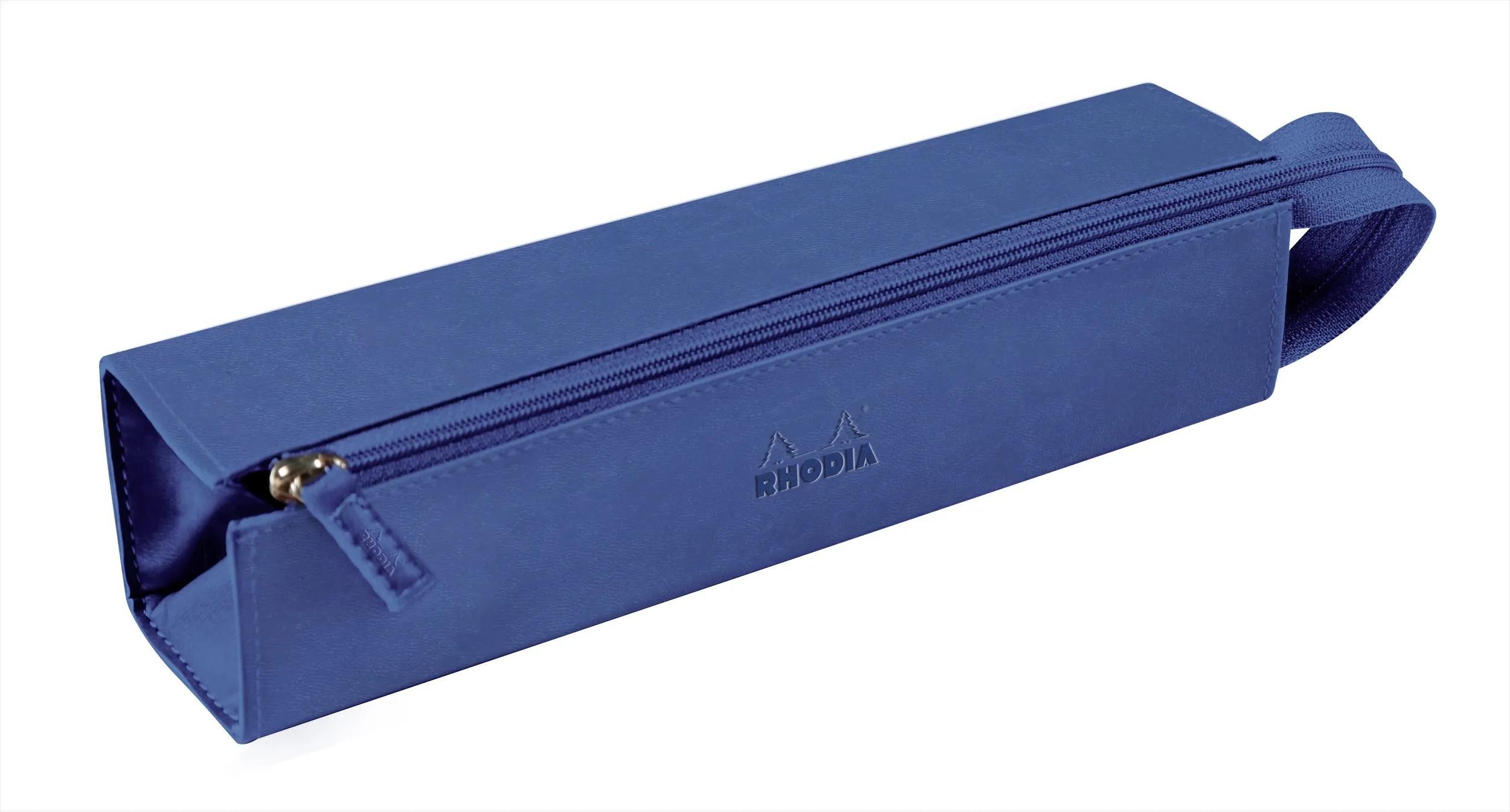 Rhodia Organizer Rhodiarama Hartschalenmäppchen, rechteckig 23x5x5 cm - Saphir 319018C, Stifteetui