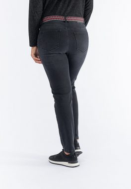 October Bequeme Jeans mit integriertem Gürtel