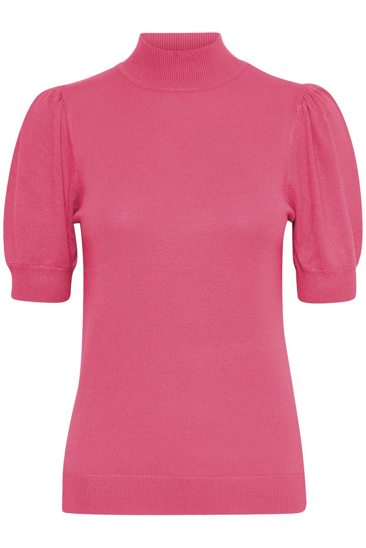 b.young T-Shirt Feinstrick Shirt Ballonärmel Kurz BYMMPIMBA1 6259 in Pink