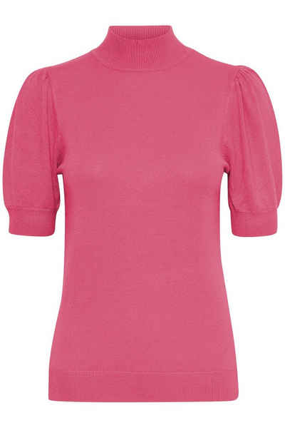 b.young T-Shirt Feinstrick Shirt Ballonärmel Kurz BYMMPIMBA1 6259 in Pink